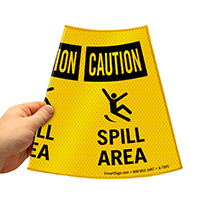 Cone Message Collar Safety Sign