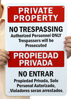 Radiation Warning Sign