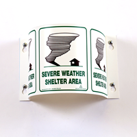 Severe Weather Shelter Area Sign