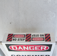 Portable Ladder Shield