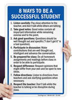 Classroom Rules Sign