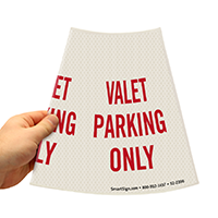 Valet Parking Only Sign