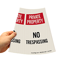 Private Property Road Traffic Sign