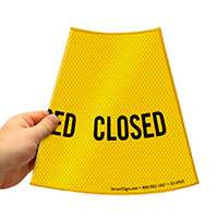 Closed Parking Sign