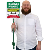 Reserved Parking: Vehicles Towed - 24-Hour Surveillance