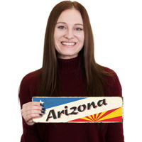 Vintage Arizona Sign