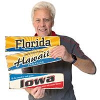 Iowa Historical Sign