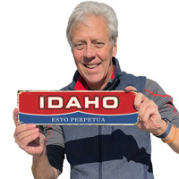 Retro Idaho wall decor