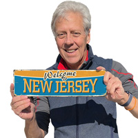 New Jersey Vintage Wall Sign