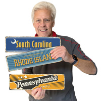 Vintage Sign: I Found Hope in Rhode Island