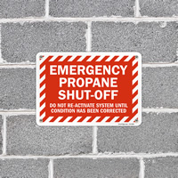 No Propane Reactivation Symbol