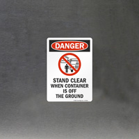 Container Off Ground - Stand Back