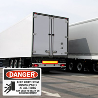 Stay Clear: Moving Parts