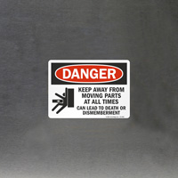 Warning: Moving Parts