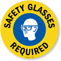 Adhesive Floor Sign: Floor Signs