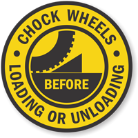 Adhesive Floor Sign