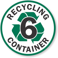 Recycling Floor Sign Label Kit