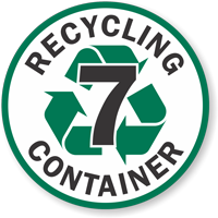 Recycling Floor Sign Label Kit