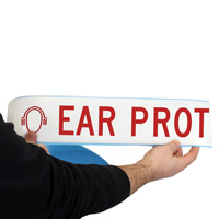 Ear Protection Required Floor Tape
