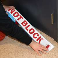 Fire Prevention Floor Marking