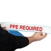 PPE Reminder Tape for Floors