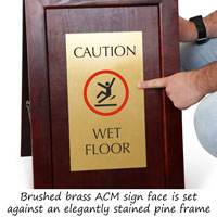 Wet Floor Caution Sign