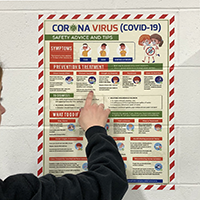 Flu Safety Tips Poster