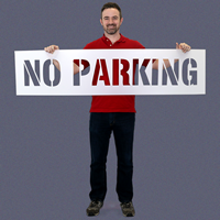 Parking Stencil
