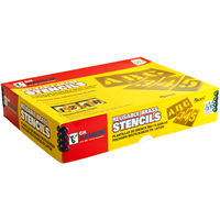 Brass Lettering Stencils Kit