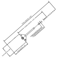 9" Adjustable One Piece Seal Diagram