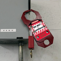 2-Sided Stopout Aluma-Tag Hasp