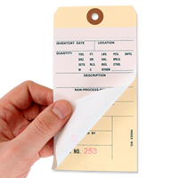 NCR Inventory Sequentially Numbered Tag