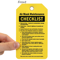 2-Sided Inspection Tag