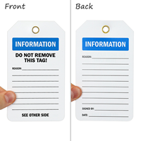 2-Sided Inspection Tag