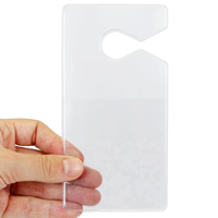Clear Parking Permit Holder Vertical Hangers