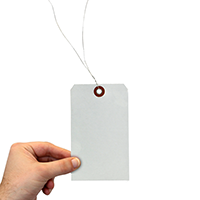 Debossable Aluminum Blank Write On Marking Tag