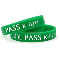 Kids Pool Pass With Consecutive Numbering