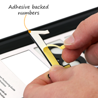 Nite Bright Address Sign With Self Adhesive Numbers