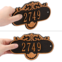 Rochelle Petite Wall Address Plaque