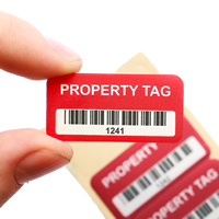 Barcode Metal Asset Tags