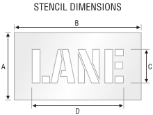 Stencil ST 0056