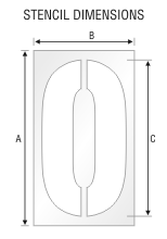 Stencil ST 0080
