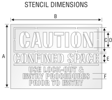 Stencil ST 0109