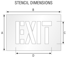 Stencil ST 0123