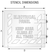 Stencil ST 0151