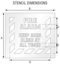 Stencil ST 0155