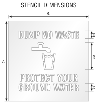 Stencil ST 0168