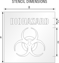 Stencil ST 0169