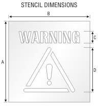 Stencil ST 0186