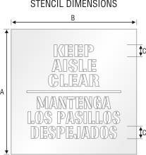 Stencil ST 0229